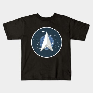 Space Force, From Official USSF Seal, Logo Kids T-Shirt